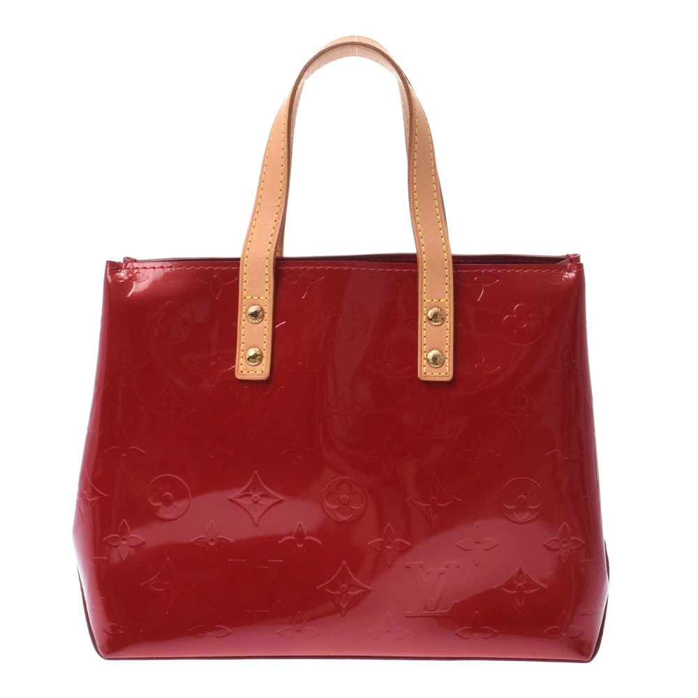 LOUIS VUITTON Vernis Lead Pomme dAmour Monogram Handbag